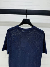 DIOR 25S BUTTERFLY WOVEN T-SHIRT 264064