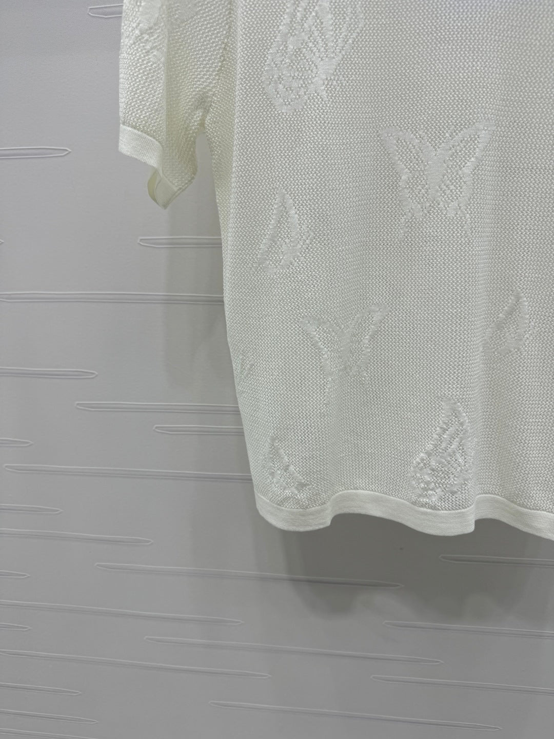 DIOR 25S BUTTERFLY WOVEN T-SHIRT 264066