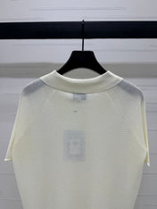 CHANEL POLO SHIRT WHITE 274896