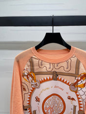 HERMES 25S LONG-SLEEVE CREW-NECK SWEATER 289