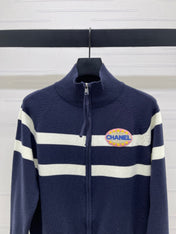 CHANEL 25S STAND-COLLAR CARDIGAN 283