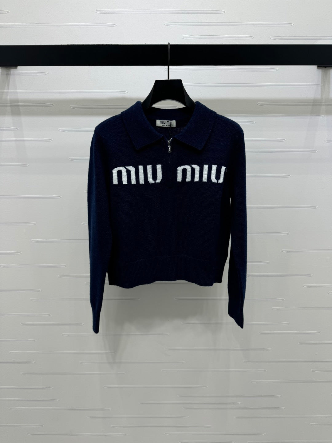MIUMIU POLO KNIT SWEATER STYLE 750