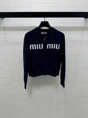 MIUMIU POLO KNIT SWEATER STYLE 750