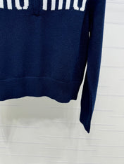 MIUMIU POLO KNIT SWEATER STYLE 750