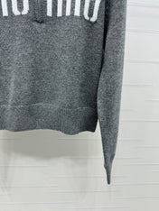 MIUMIU POLO KNIT SWEATER STYLE 748