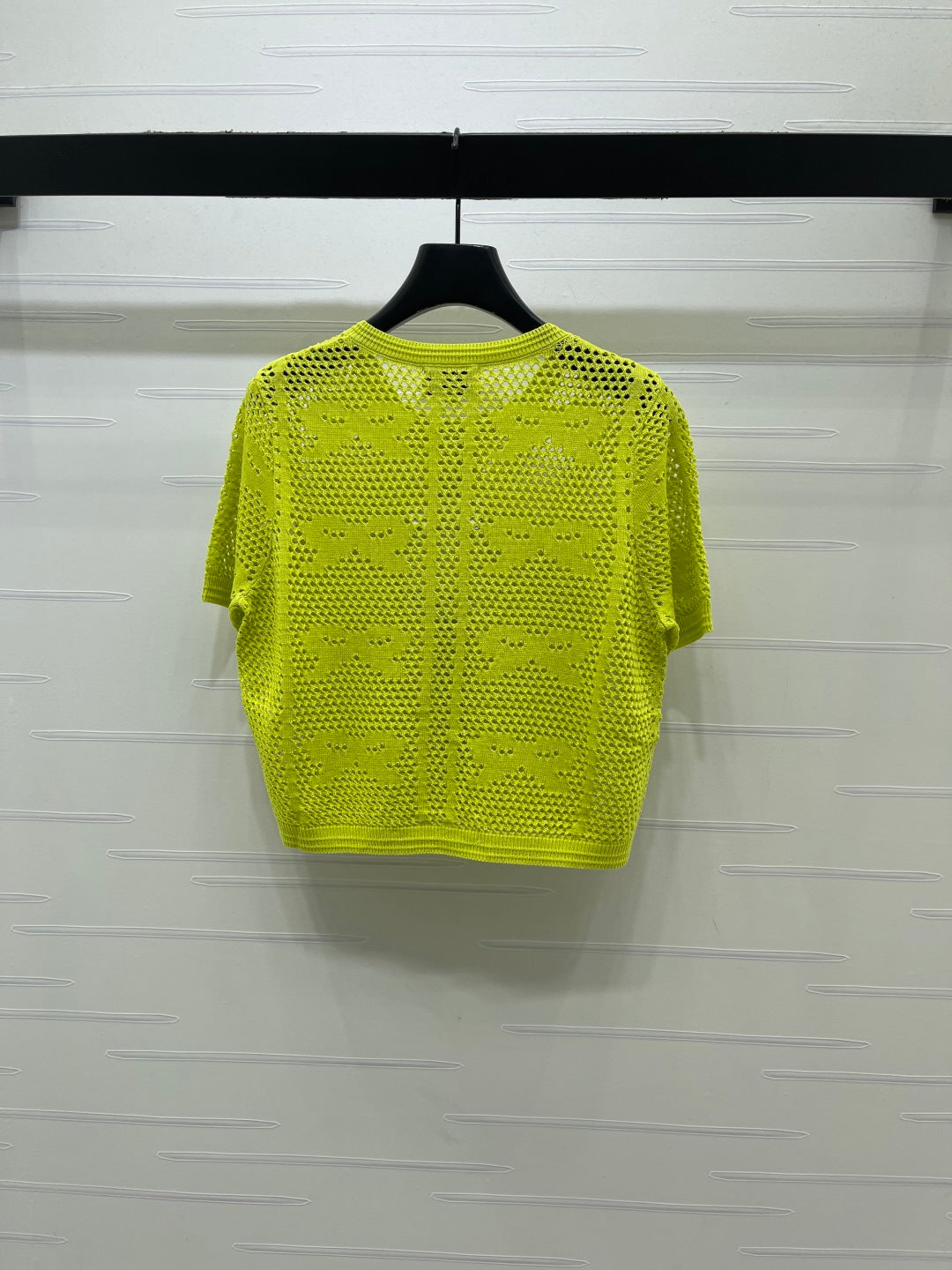 CHANEL 26S OPENWORK KNIT CARDIGAN 1335