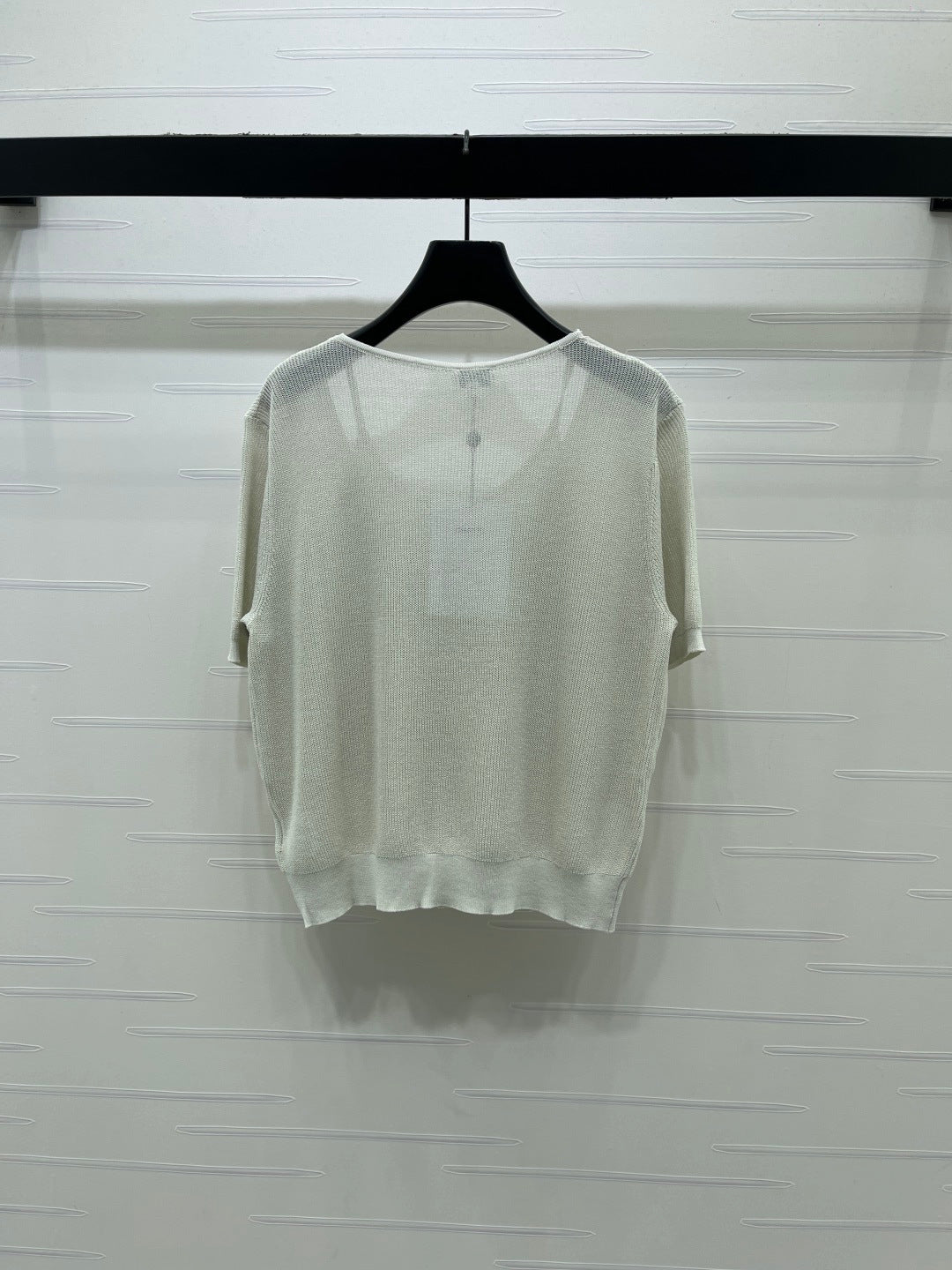 CHANEL 26S SHORT-SLEEVE KNIT TOP 1332