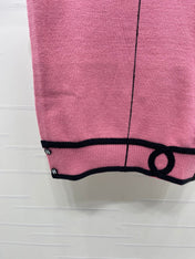 CHANEL 26S CONTRAST KNIT VEST 1325