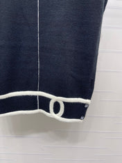 CHANEL 26S CONTRAST KNIT VEST 1324