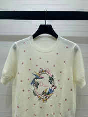 DIOR 26S SHORT-SLEEVE CREWNECK T-SHIRT 1322