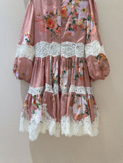 ZIMMERMANN 26S LACE TRIM SHORT DRESS STYLE 37