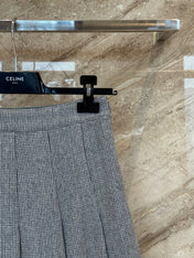CELINE 25S PLEATED SKIRT 0086