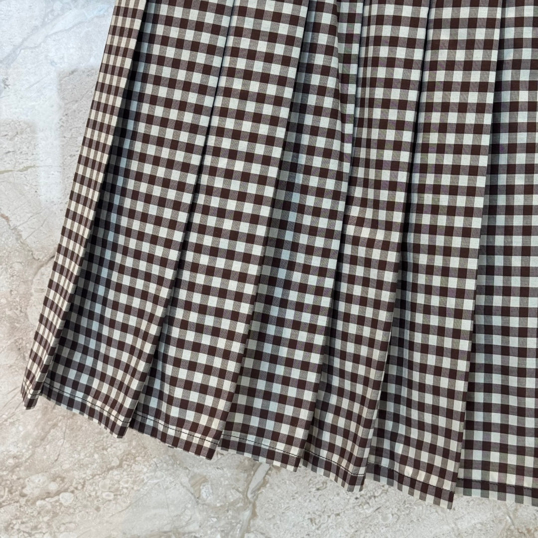 MONCLER 26S PLEATED SKIRT 610