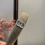 CHANEL 26S HEADBAND IN BEIGE TWEED 503057