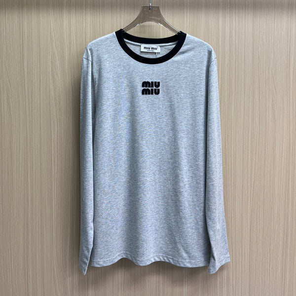 MIUMIU 26S LONG-SLEEVE T-SHIRT 1594