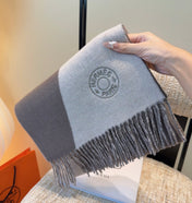 HERMES 25S SCARF 190 IN CASHMERE 989784