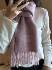 CHANEL 25S SCARF 180 IN CASHMERE 989817