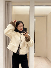 HERMES 25S REVERSIBLE FUR JACKET 473