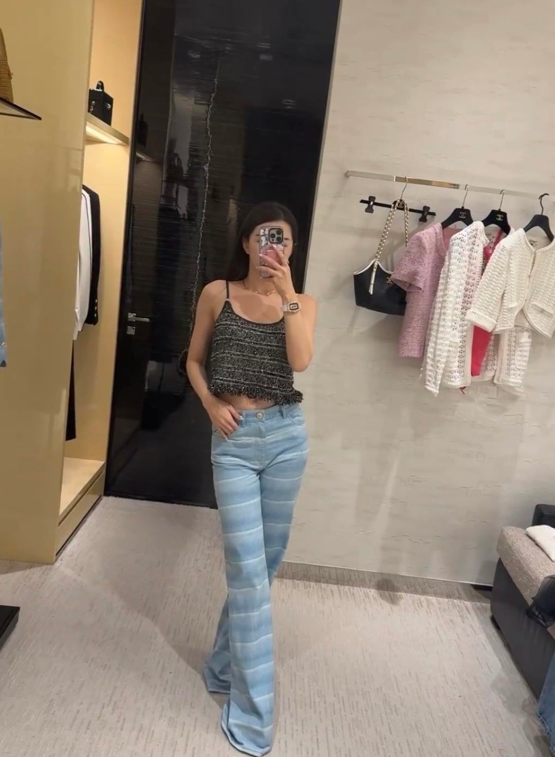 CHANEL 25S JEANS 444