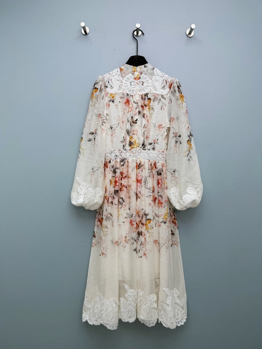 ZIMMERMANN 26S STAND COLLAR LONG-SLEEVE DRESS STYLE 140