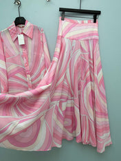 ZIMMERMANN 26S SHIRT AND SKIRT SET STYLE 115