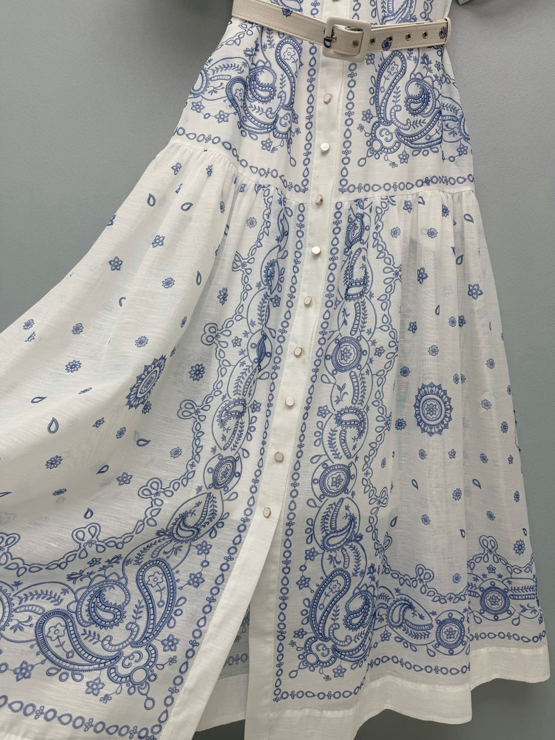 ZIMMERMANN 26S SHORT-SLEEVE SHIRT DRESS STYLE 109