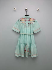 ZIMMERMANN 26S SHORT-SLEEVE SHIRT DRESS STYLE 107
