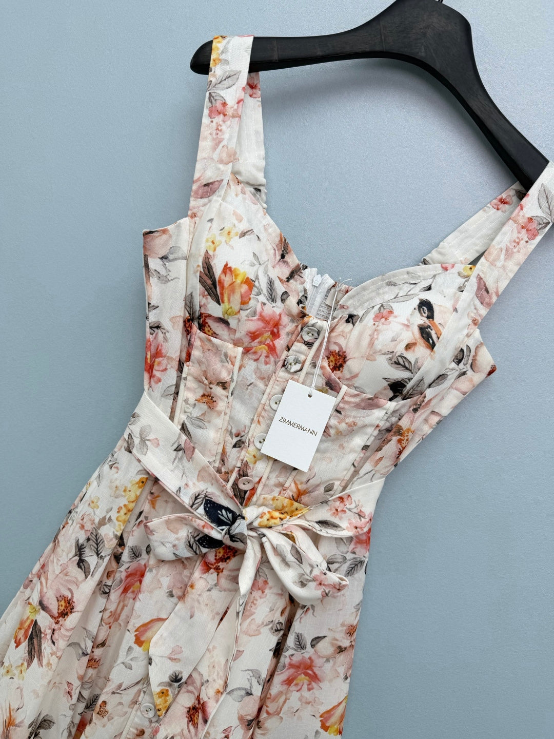 ZIMMERMANN 26S WAIST-CINCHED DRESS STYLE 95
