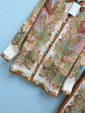 ZIMMERMANN 26S SHIRT AND SHORTS SET STYLE 77