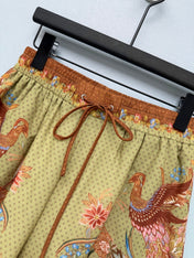 ZIMMERMANN 26S SHIRT AND SHORTS SET STYLE 77