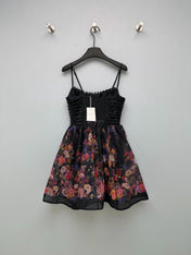 ZIMMERMANN 26S PATTERNED CAMI DRESS STYLE 66