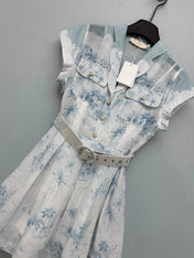 ZIMMERMANN 26S SLEEVELESS DRESS WITH BELT STYLE 30