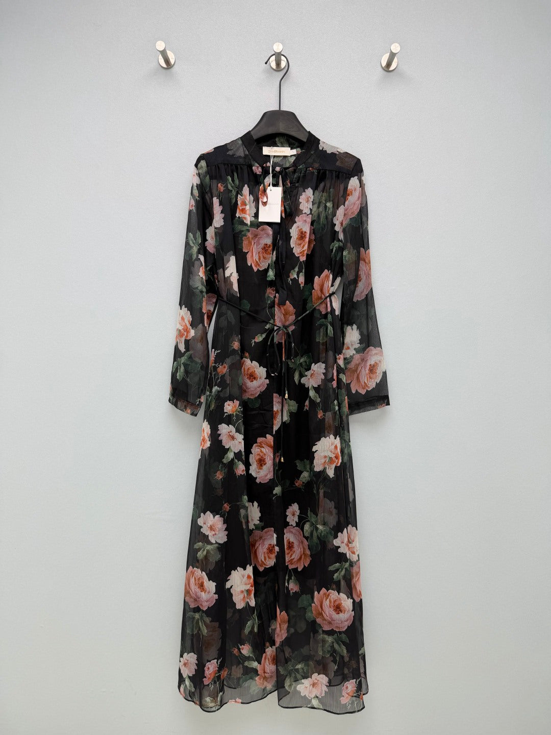 ZIMMERMANN 26S CHIFFON MAXI DRESS STYLE 28