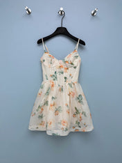 ZIMMERMANN 26S FLORAL SPAGHETTI STRAP DRESS STYLE 23