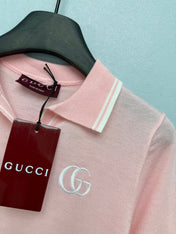 GUCCI 26S KNIT POLO SHIRT 364