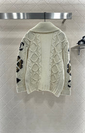CHANEL 25S ZIPPERED CARDIGAN STYLE 115