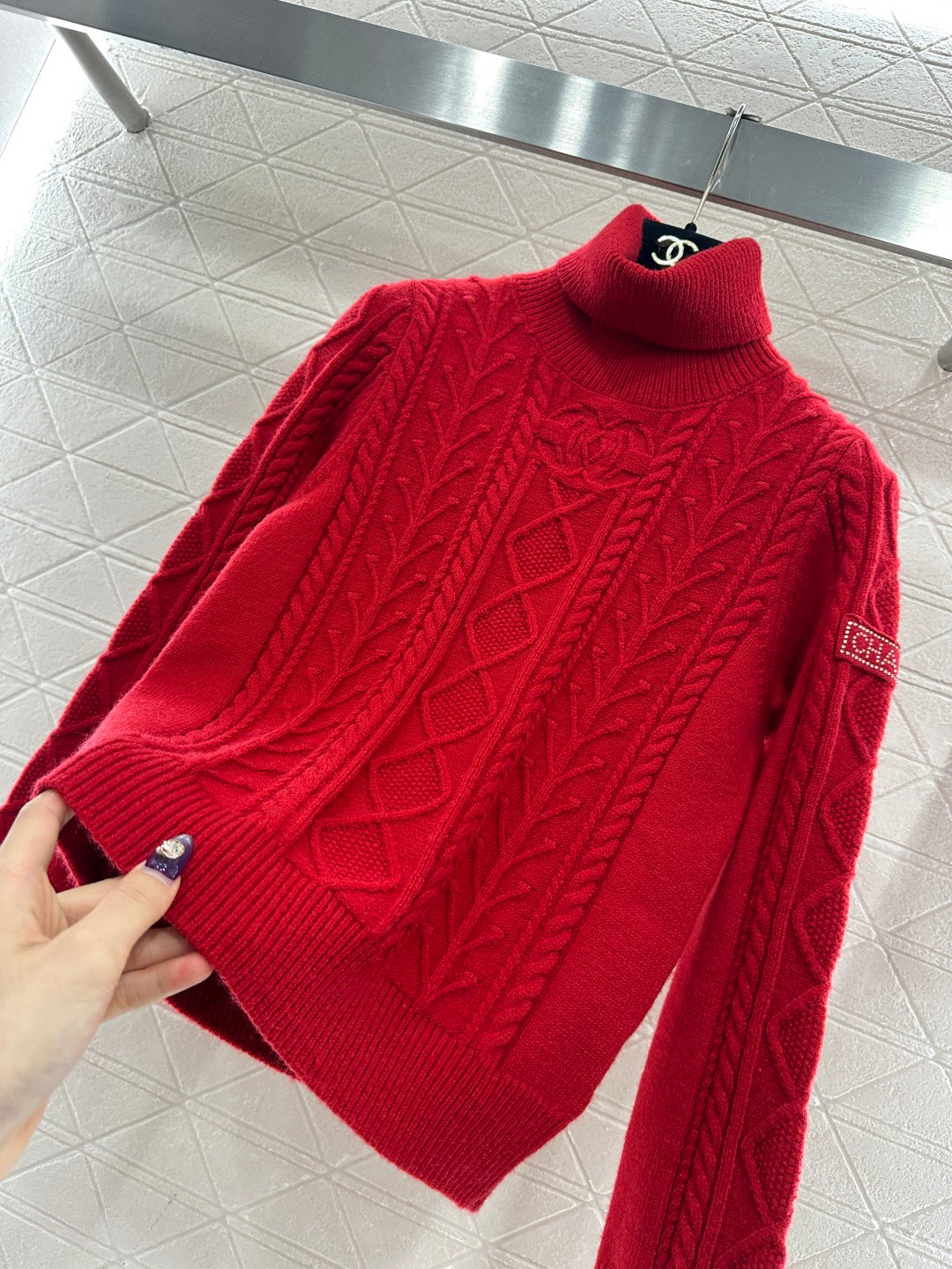 CHANEL 25S TURTLENECK SWEATER 454