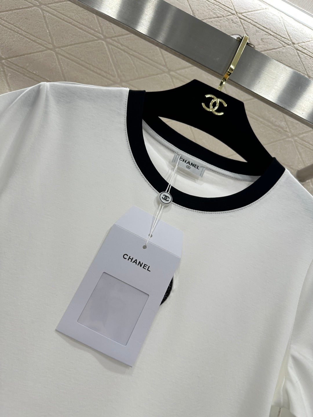 CHANEL 26S CREW NECK T-SHIRT 814
