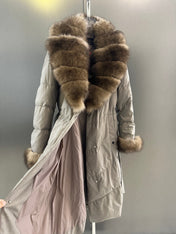 MAX MARA 25S LONG GOOSE DOWN COAT 120
