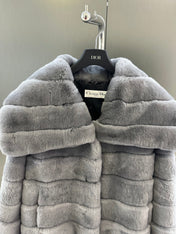 DIOR 25S RABBIT FUR JACKET 739