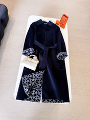 HERMES 25S BELTED CASHMERE PEACOAT 269