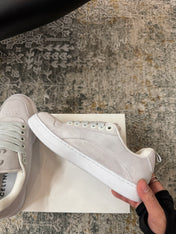 CELINE 26S SNEAKER IN LIGHT GREY SUEDE