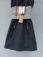MIUMIU 26S SLEEVELESS HOODED DRESS 904