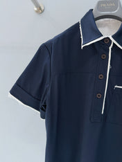 PRADA 26S SHORT SLEEVED POLO SHIRT 809