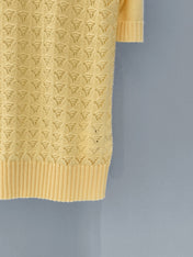 MIUMIU 26S KNITTED POLO SHIRT 882