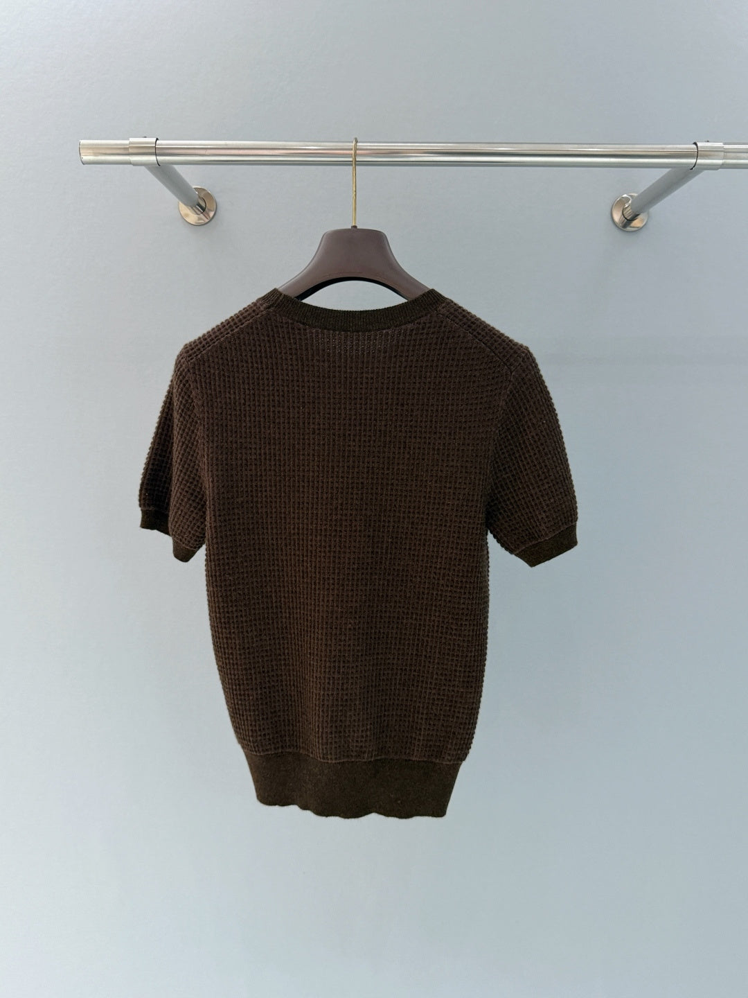 LORO PIANA 26S SHORT SLEEVE KNIT T-SHIRT 692