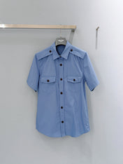 PRADA 26S SHORT-SLEEVE SHIRT STYLE 898
