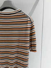 PRADA 26S SHORT-SLEEVE KNIT TOP 1078