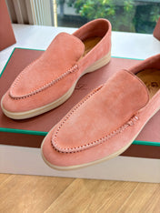 LP LOAFERS 25S IN PEACH PINK CASHMERE