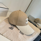 CHANEL 26S CRYSTAL-EMBELLISHED BASEBALL CAP 337802
